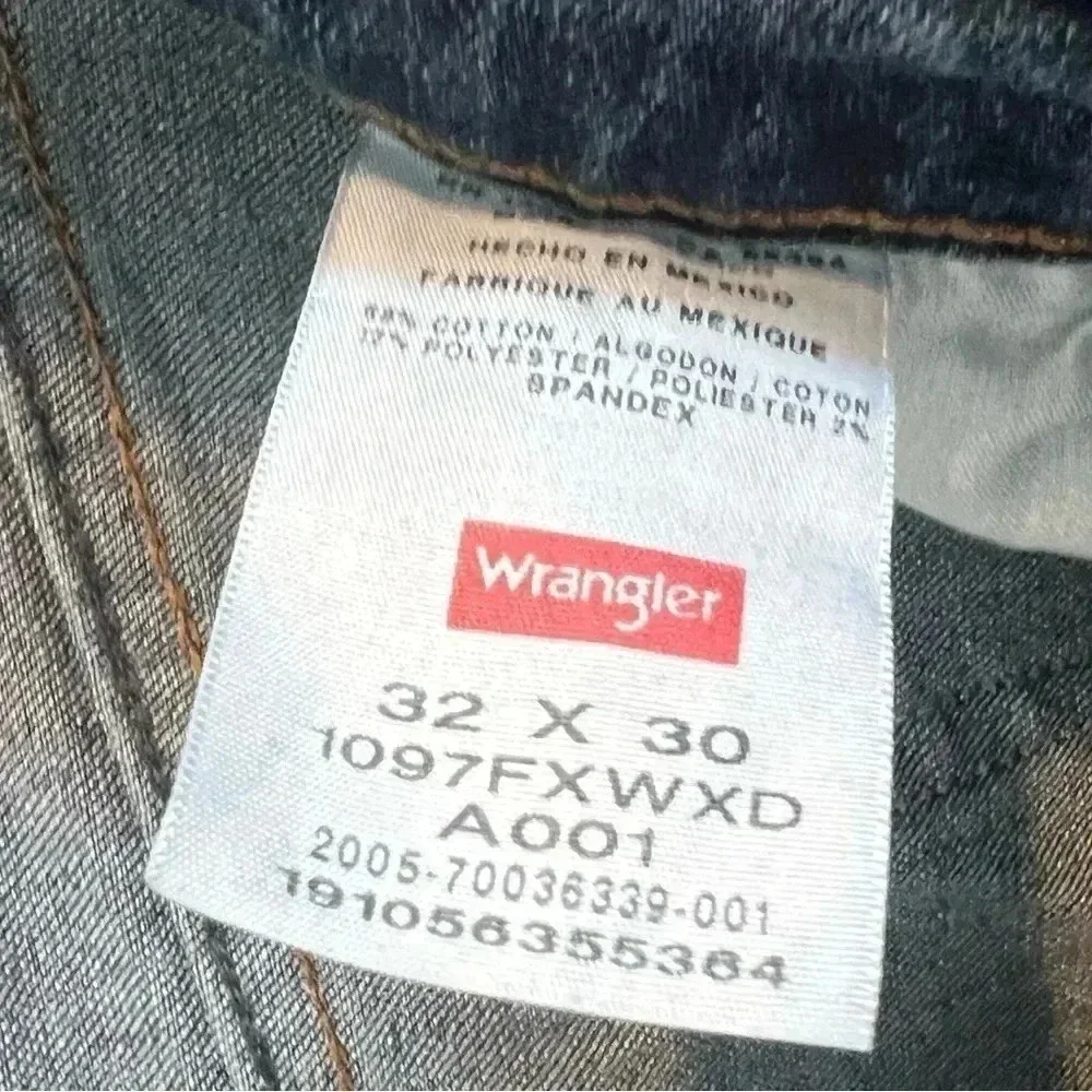 Wrangler men’s jeans 32 - Picture 4 of 5